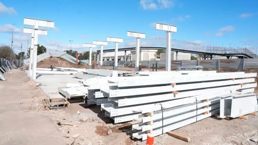 Obras en el Parque de la Vida en Villa María