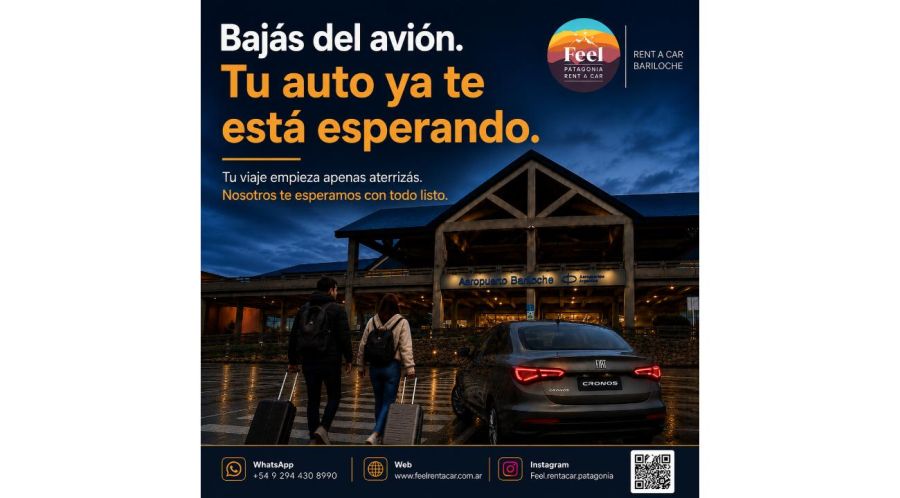 Bariloche se prepara para la Fiesta Nacional de la Nieve: reservá tu movilidad con tiempo