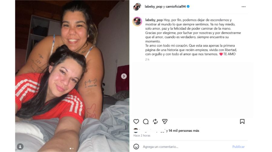Camilota presentó a su nueva novia