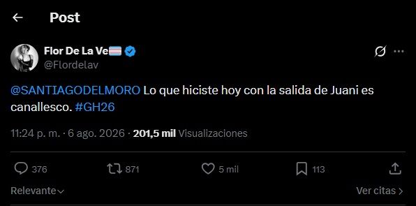 Flor de la V