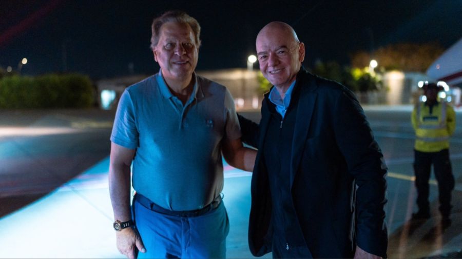 Infantino en Colombia