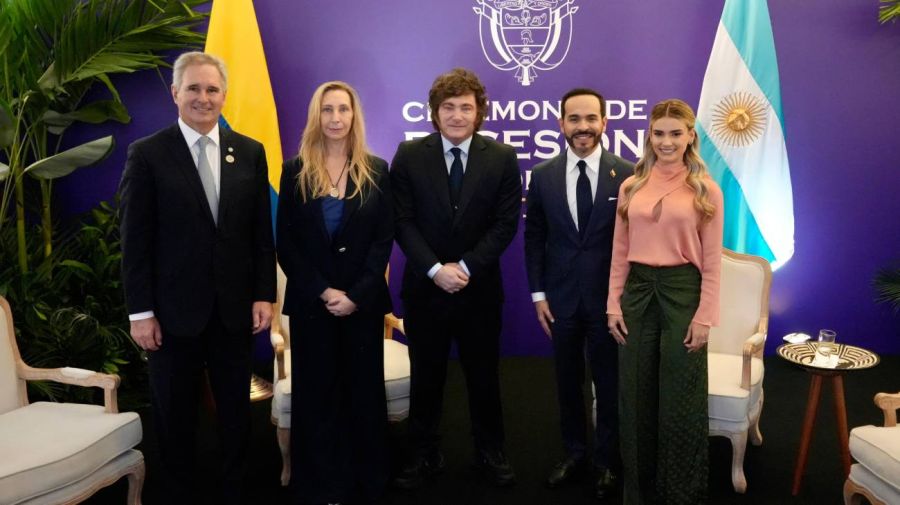 Javier Milei con Abelardo de la Espriella