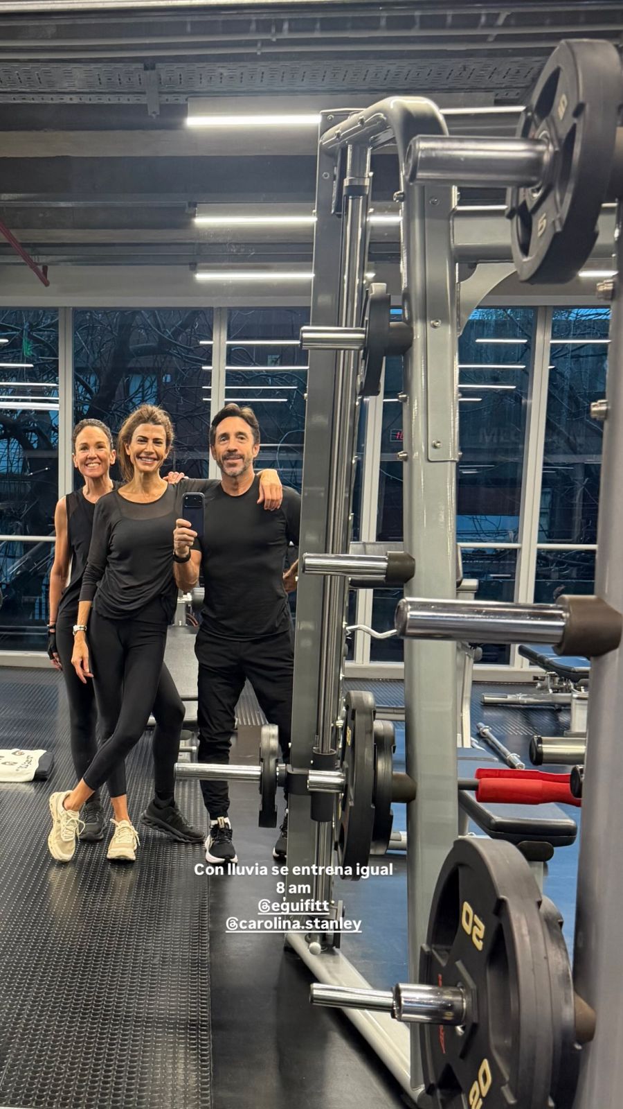 Juliana Awada con Guillermo Eguiño
