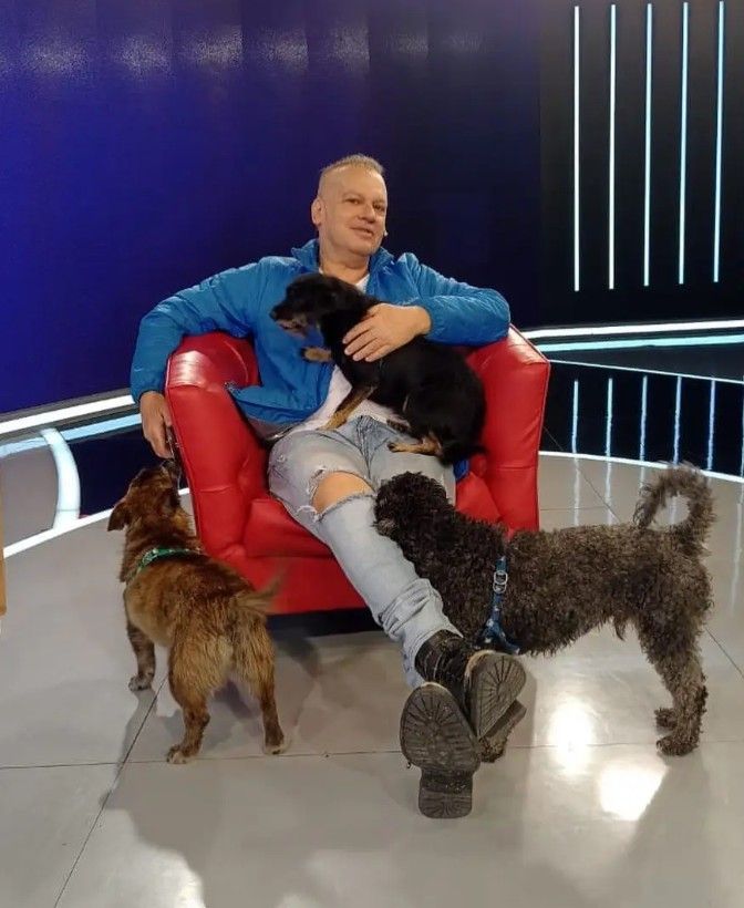 Leandro Rud y sus perros