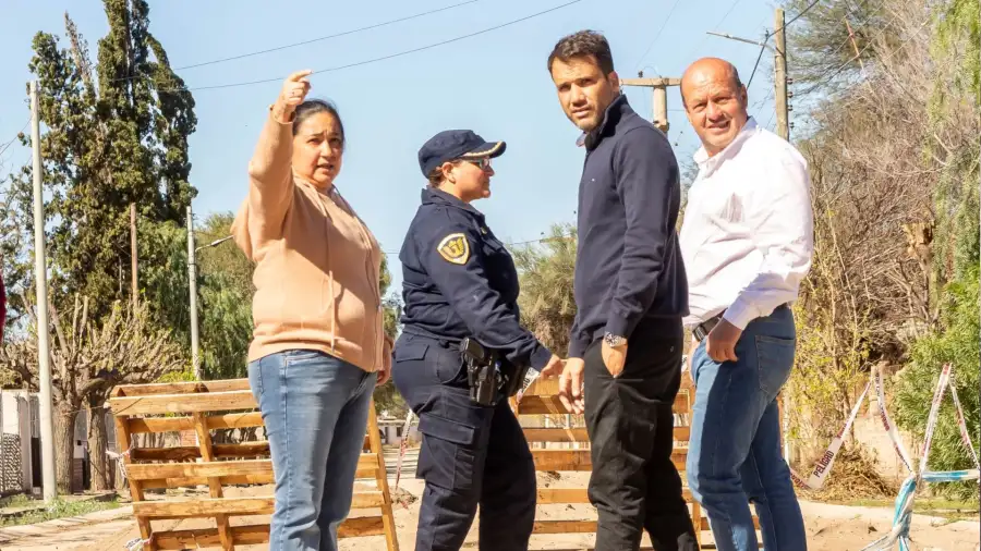 Ministro Marcos Torres en Cruz del Eje