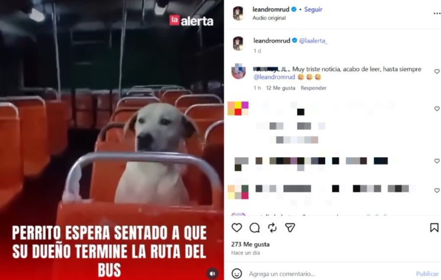 Ultimo posteo de Leandro Rud antes de su muerte