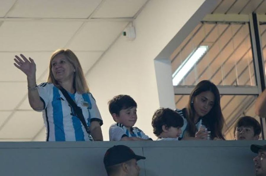 Antonela Roccuzzo y Lionel Messi