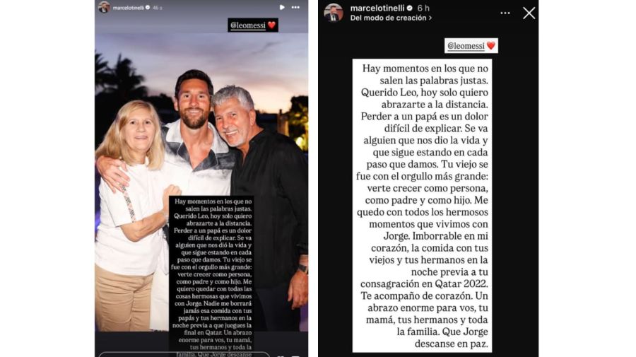 Despedida a Jorge Messi 