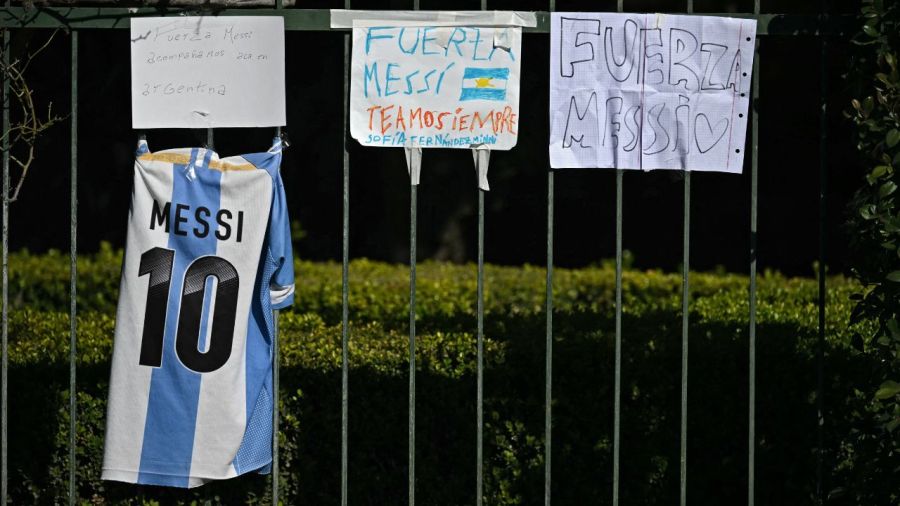 El velorio de Jorge Messi