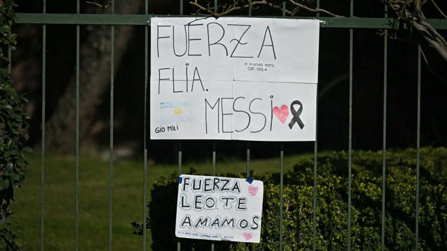 El velorio de Jorge Messi