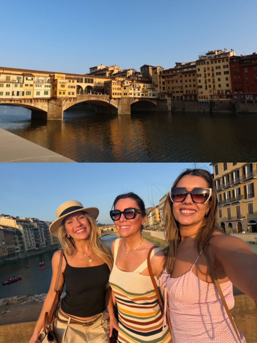 Laurita Fernández en Italia