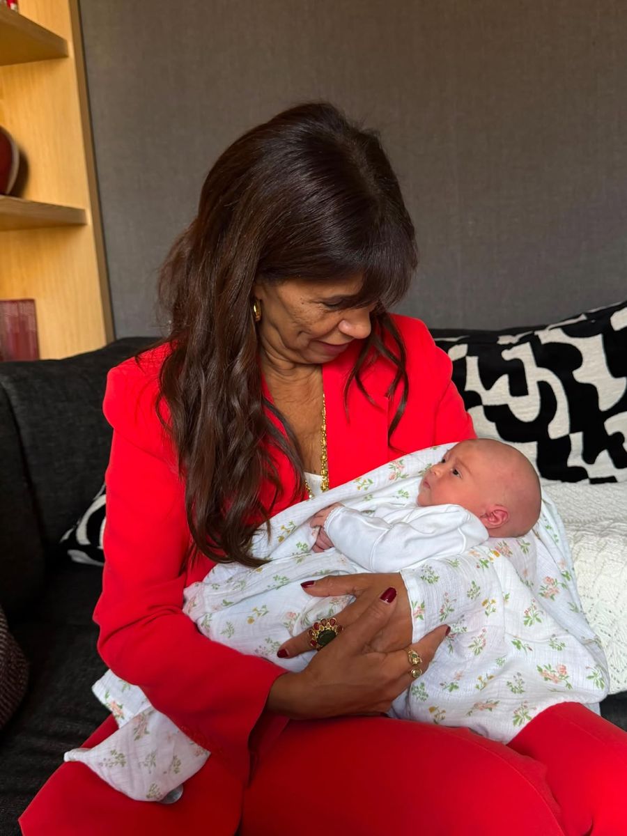 Anamá Ferreira derritió la red con fotos junto a su nieta