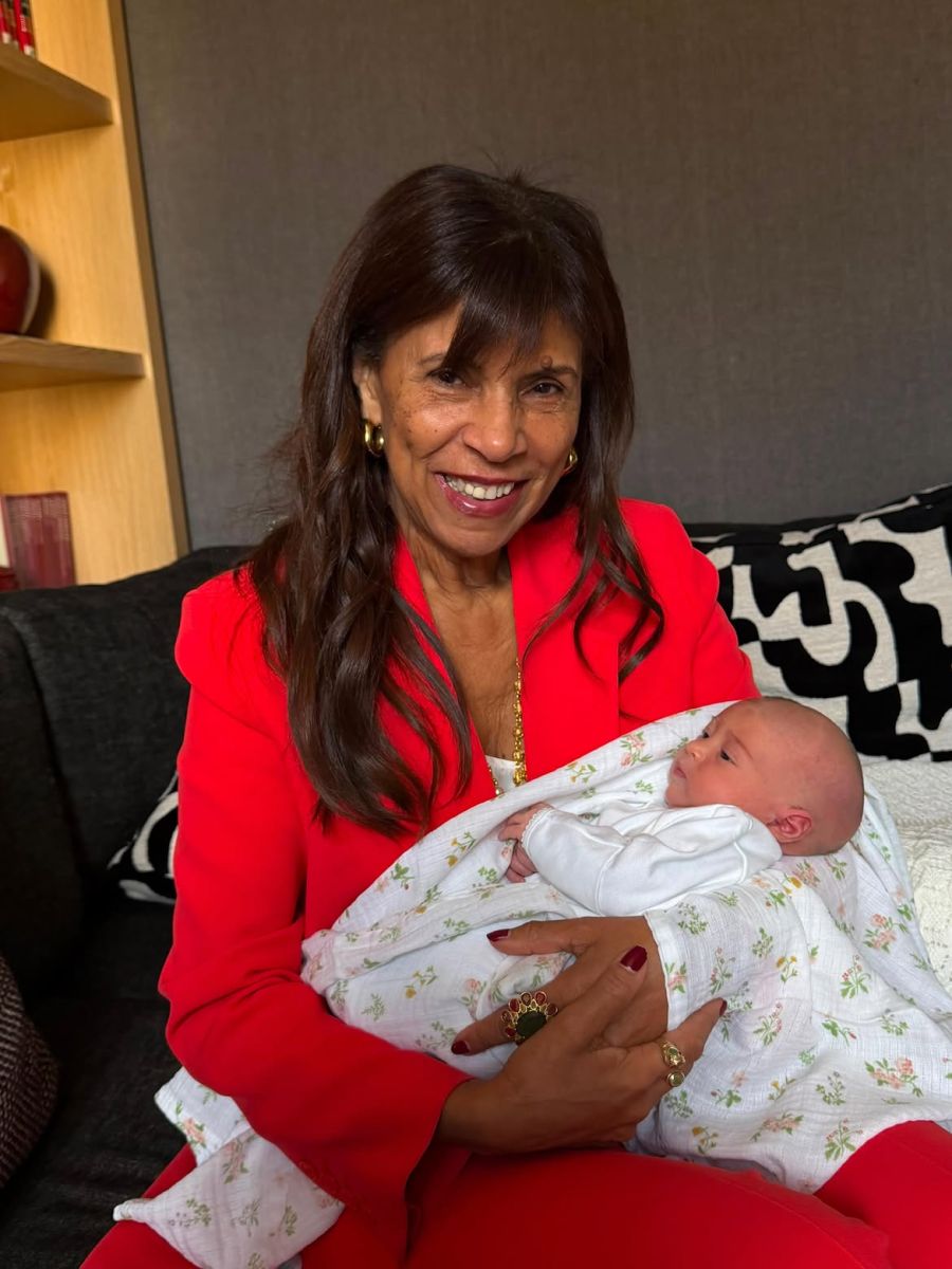 Anamá Ferreira derritió la red con fotos junto a su nieta