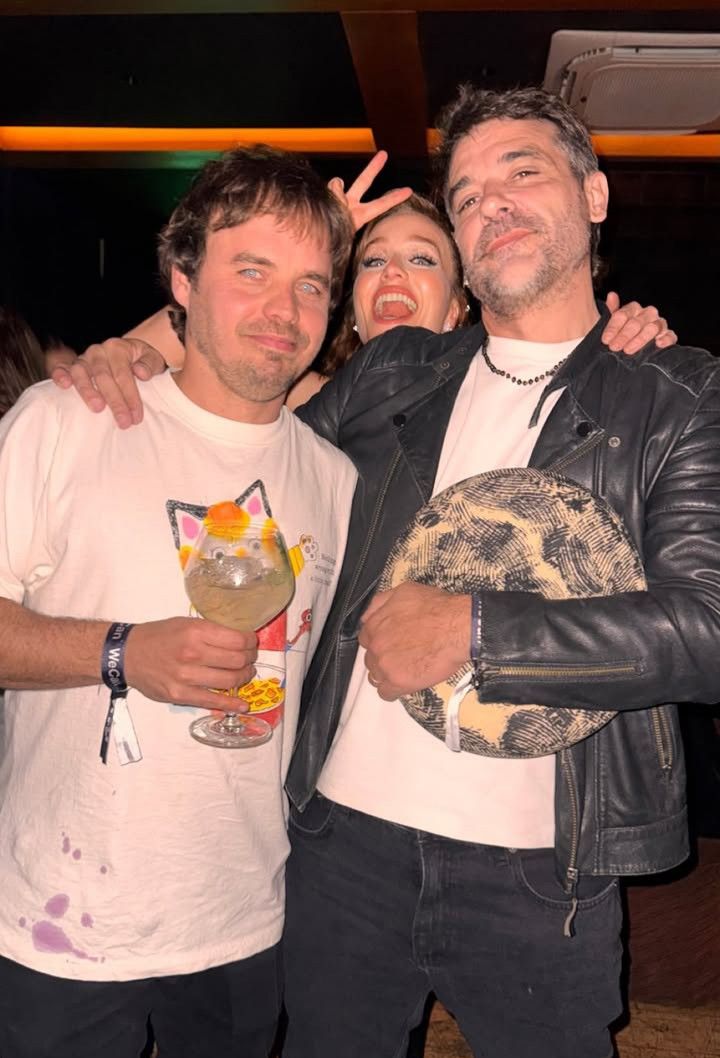 Brenda Gandini, Benjamín Rojas y Pedro Alfonso