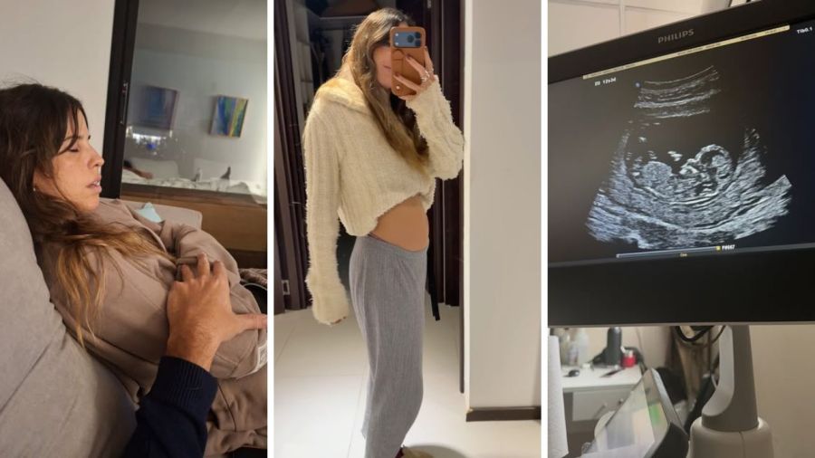 Cande Molfese anunció su embarazo