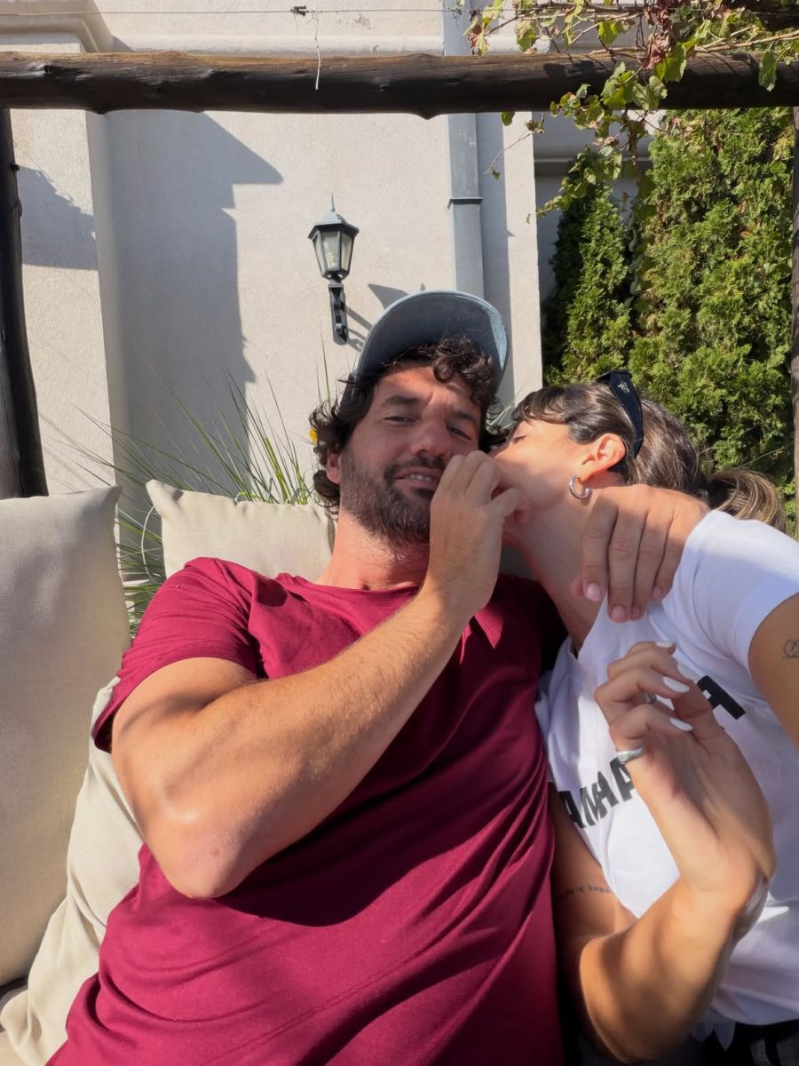 Cande Molfese y su novio Joaquín