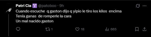Comentarios contra Gastón Trezeguet