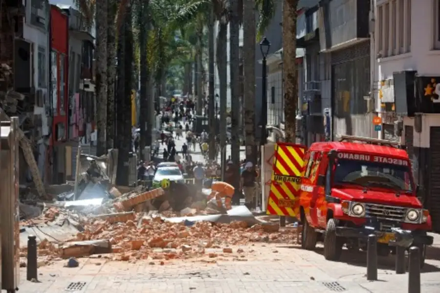 El fuerte terremoto en Colombia ocurrió este lunes por la mañana y tuvo su epicentro en San José del Palmar, en el departamento de Chocó