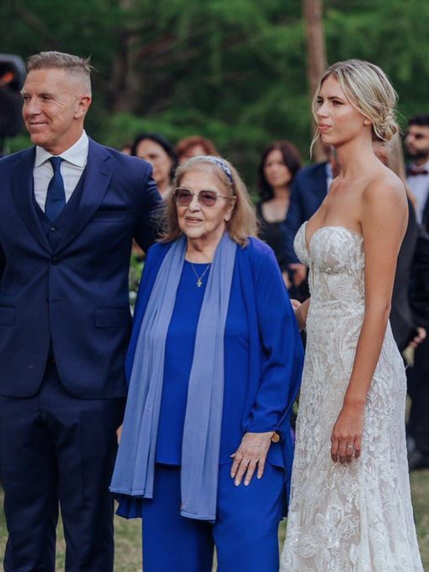 Alejandro Fantino y su madre, Chita