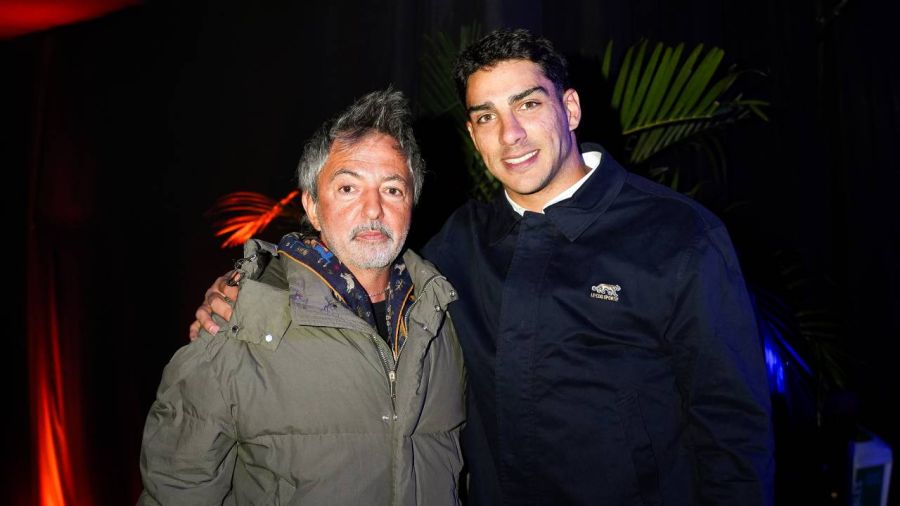 Celebs en el partido de Los Pumas