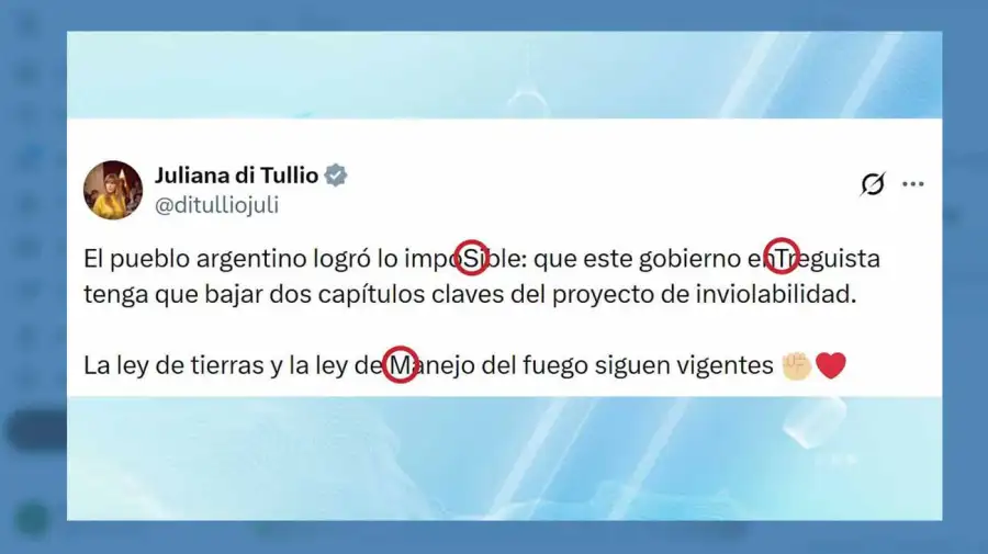 X Juliana di Tullio 11082026