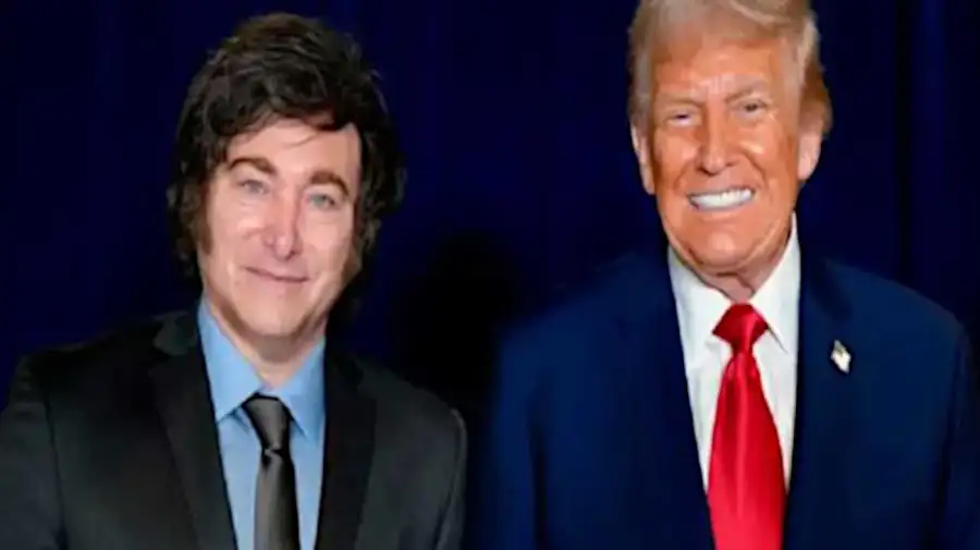 Javier Milei y Donald Trump 12082026