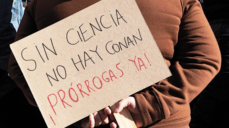 Movilización por la ciencia y las universidades públicas argentinas.
