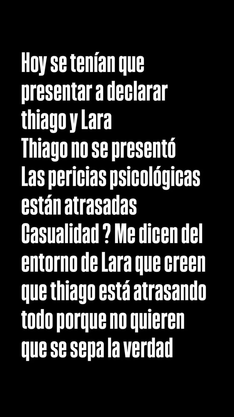 Thiago Medina no se presentó a declarar tras la denuncia por abuso por parte de su prima