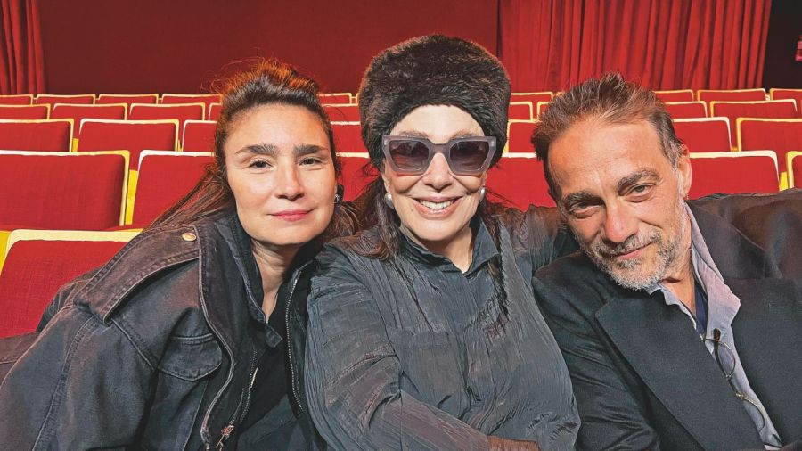 Valeria Bertuccelli, Vicentico y Graciela Borges