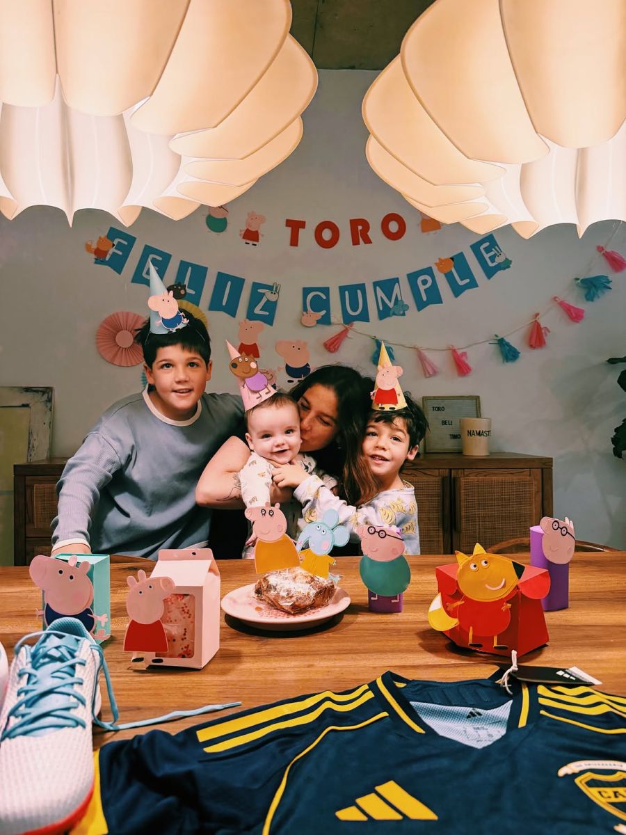 Cumpleaños de Toribio, hijo de Juana Repetto
