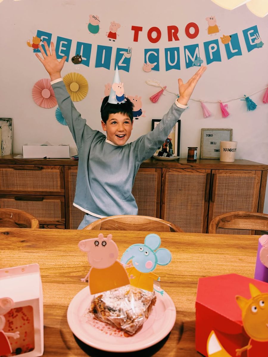 Cumpleaños de Toribio, hijo de Juana Repetto