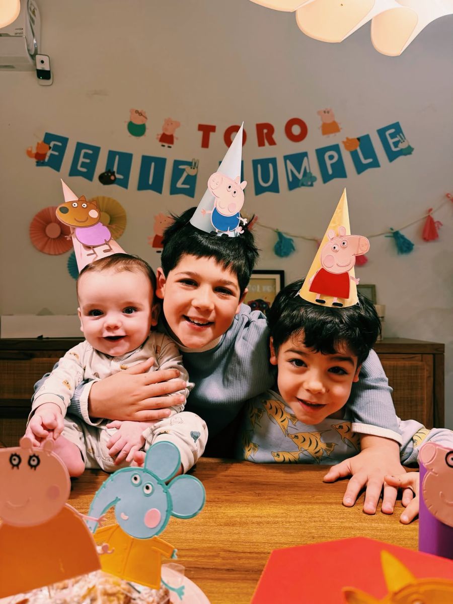 Cumpleaños de Toribio, hijo de Juana Repetto
