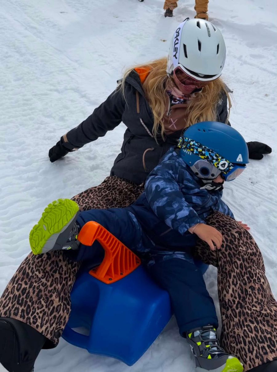 Nicole Neumann en Chapelco