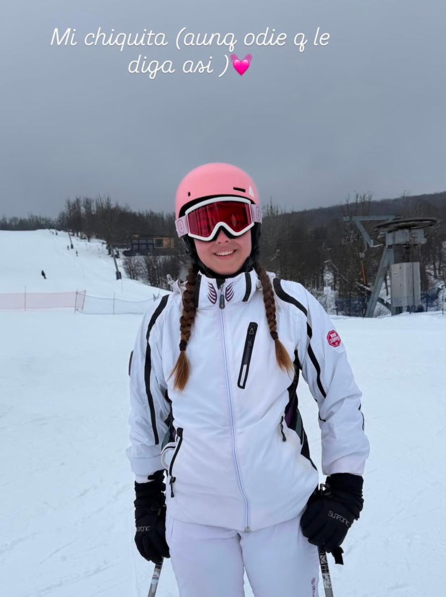 Nicole Neumann en Chapelco