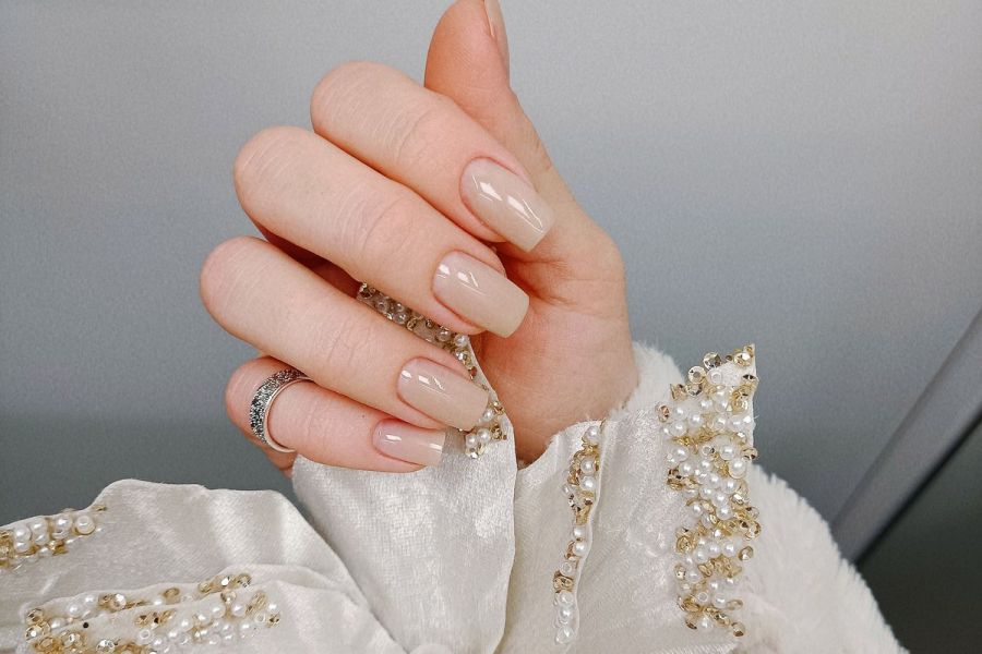 Uñas aqua glazed