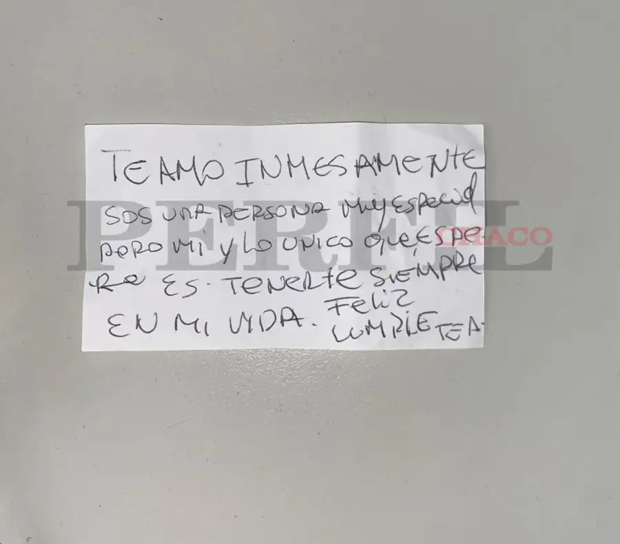 Uno de los escritos que se presentó en fiscalía