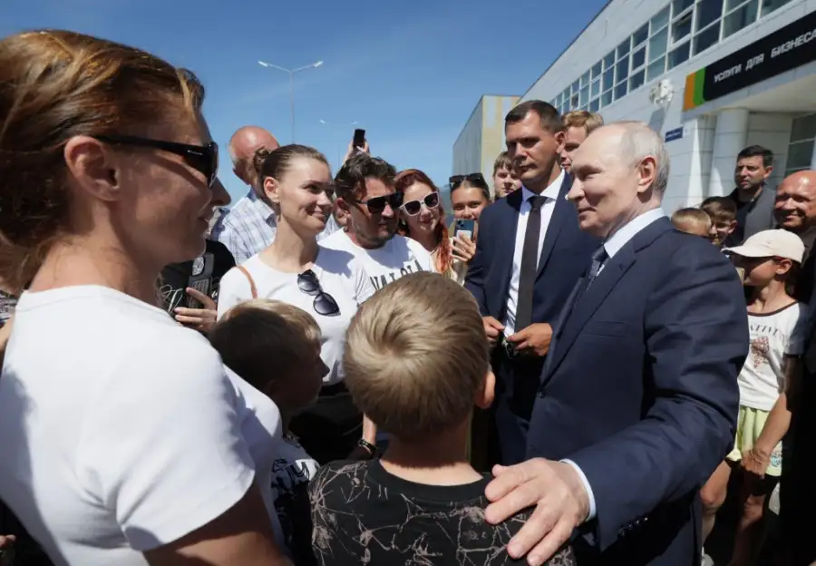 Vladimir Putin en las Islas Kuriles este 13 de agosto de 2026