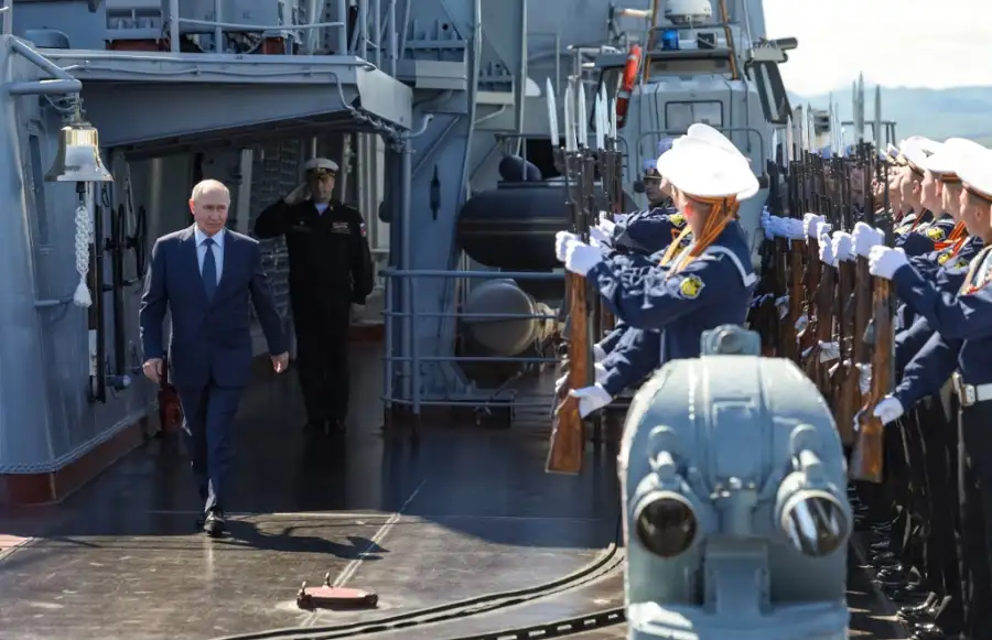 Vladimir Putin en las Islas Kuriles este 13 de agosto de 2026