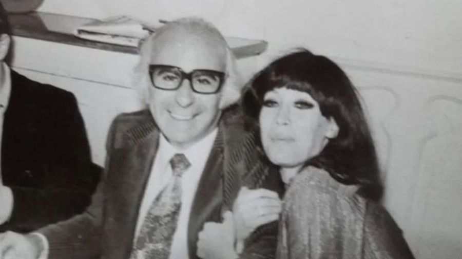 Moria Casán y Juan Carlos Bojanich