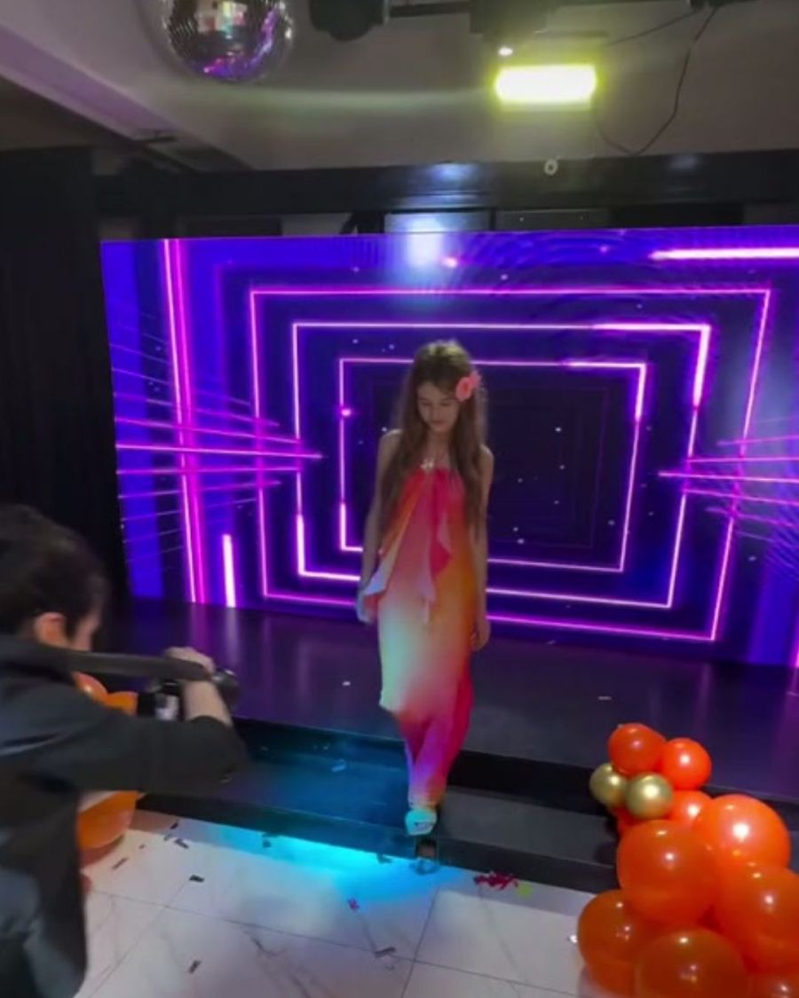 El cumpleaños de Giovanna, la hija de Fernanda Callejón