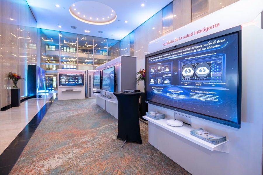 Huawei showroom en Argentina