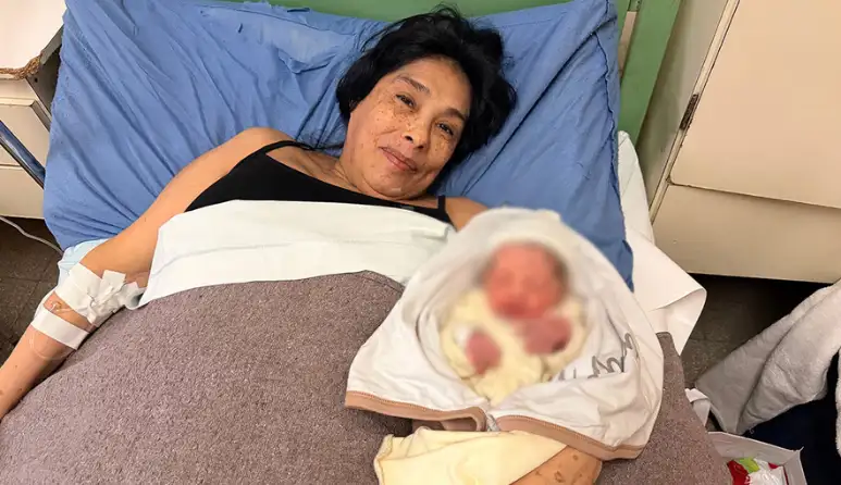 Mabel y David se fueron de alta a su casa en San Nicolás.