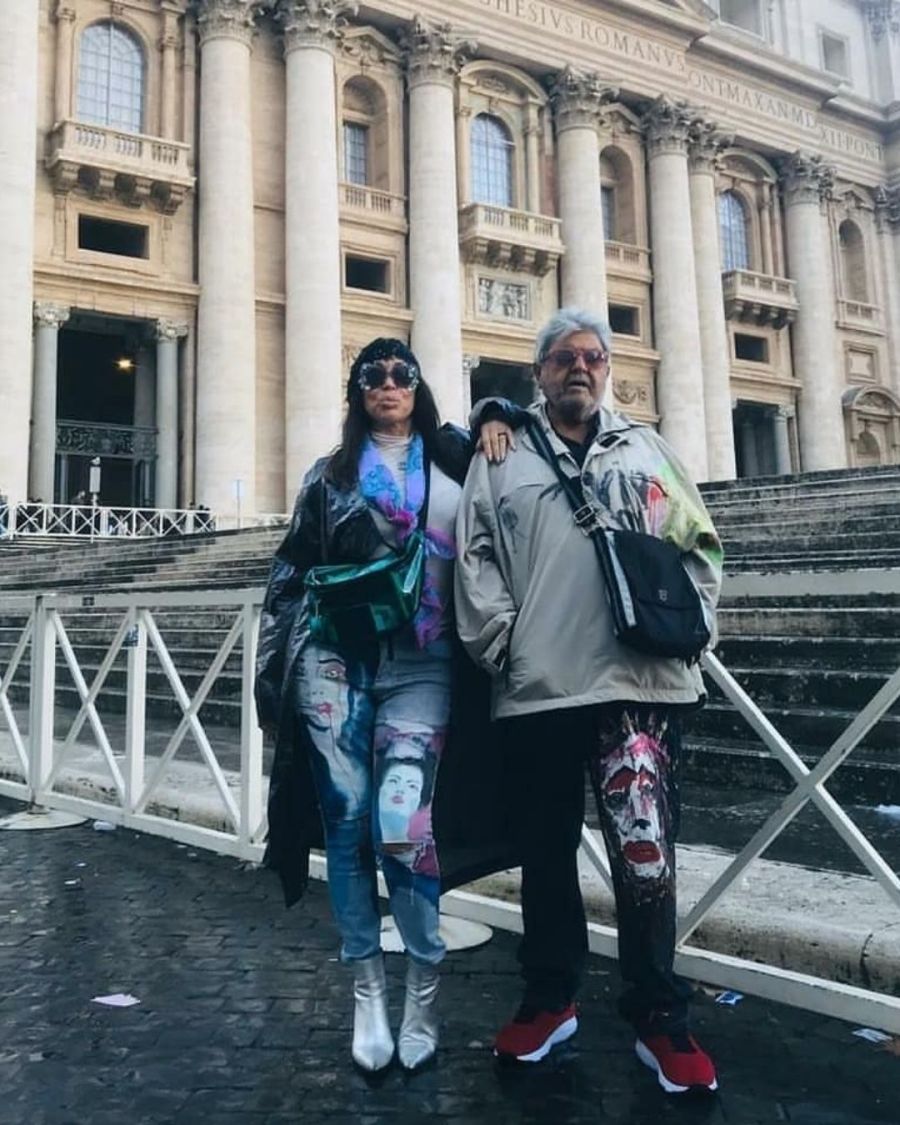 Moria Casán y Humberto Poidomani