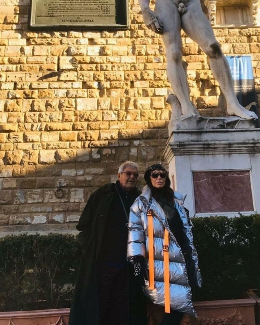 Moria Casán y Humberto Poidomani