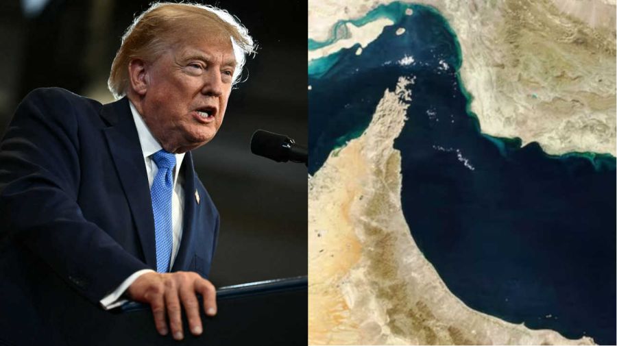 Trump y el estrecho de Ormuz 14082026