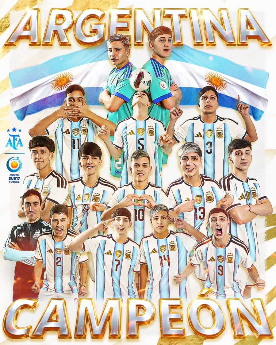 Argentina sub17 futsal
