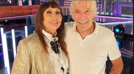 Moria Casán y Pato Galmarini