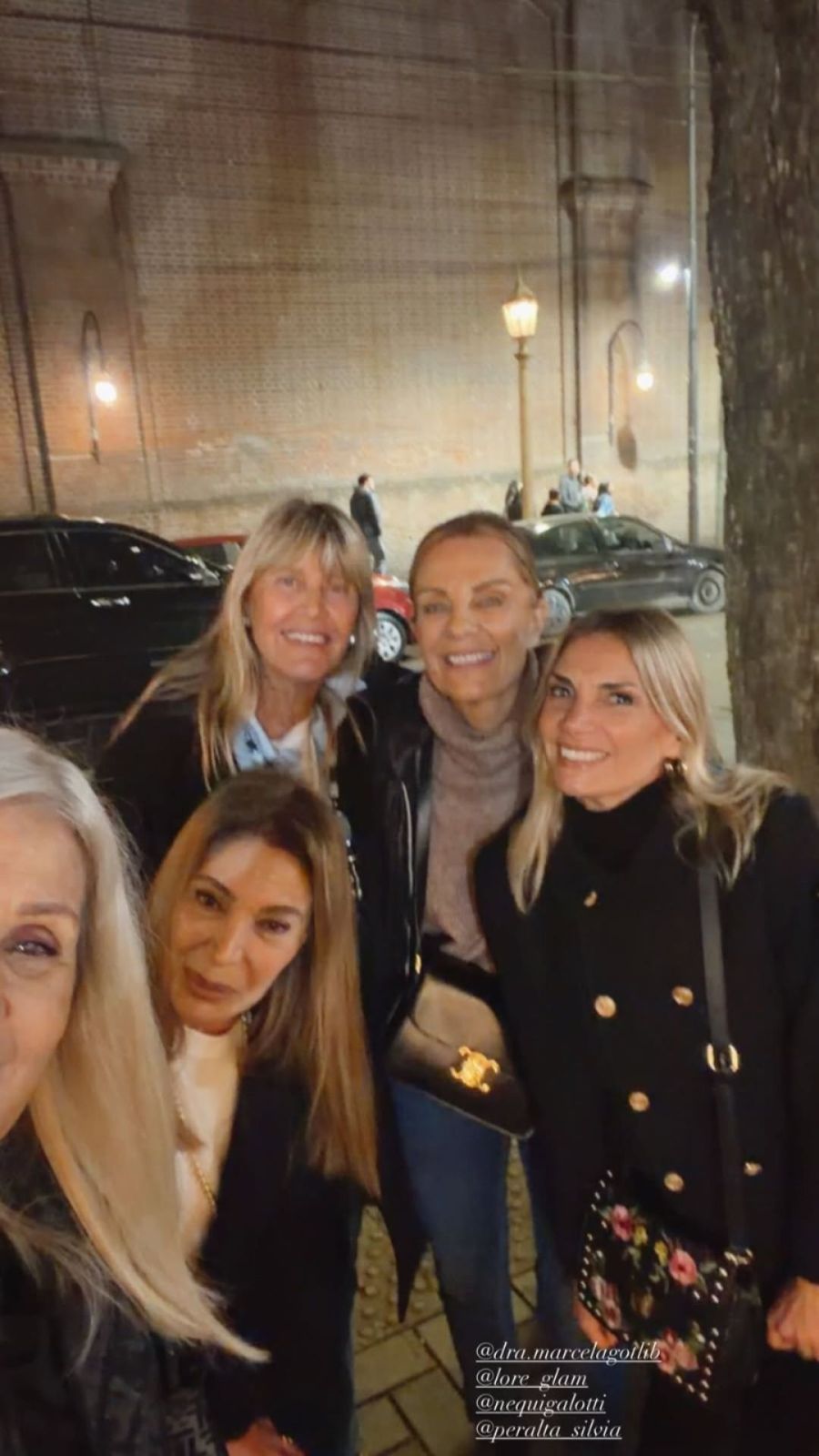 Nequi Galotti, Evelyn Scheidl, Silvia Peralta y Marcela Gotlib