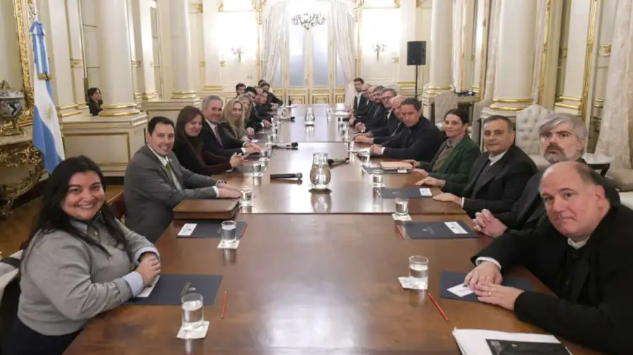Karina Milei y la Iglesia se reunieron por la visita del papa León XIV 18082026