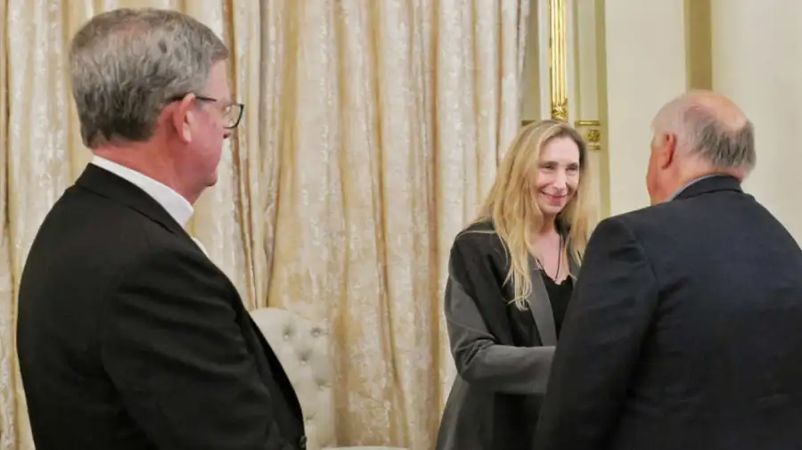 Karina Milei y la Iglesia se reunieron por la visita del papa León XIV 18082026